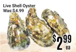 Nations Fresh Foods Live Shell Oyster offer