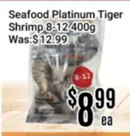 Nations Fresh Foods Seafood Platinum Tiger Shrimp offer