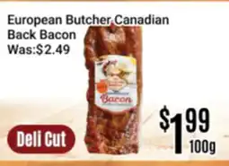Nations Fresh Foods European Butcher Canadian Back Bacon offer