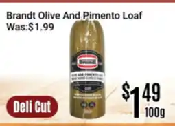 Nations Fresh Foods Brandt Olive And Pimento Loaf offer
