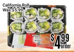 Nations Fresh Foods California Roll offer