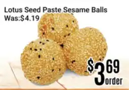 Nations Fresh Foods Lotus Seed Paste Sesame Balls offer