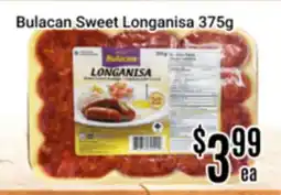 Nations Fresh Foods Bulacan Sweet Longanisa offer