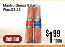Nations Fresh Foods Mastro Genoa Salami offer