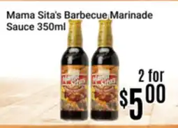 Nations Fresh Foods Mama Sita's Barbecue Marinade Sauce offer