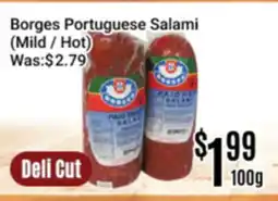 Nations Fresh Foods Borges Portuguese Salami (Mild / Hot) offer