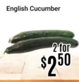 Nations Fresh Foods English Cucumber offer