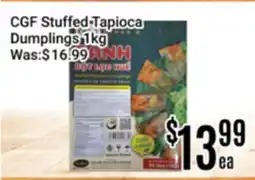 Nations Fresh Foods CGF Stuffed Tapioca Dumplings offer