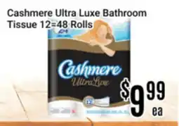 Nations Fresh Foods Cashmere Ultra Luxe Bathroom Tissue 12=48 Rolls offer