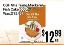 Nations Fresh Foods CGF Nha Trang Mackerel Fish Cake offer