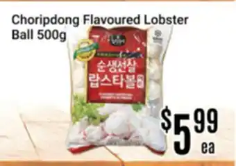 Nations Fresh Foods Choripdong Flavoured Lobster Ball offer