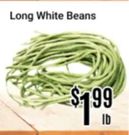 Nations Fresh Foods Long White Beans offer