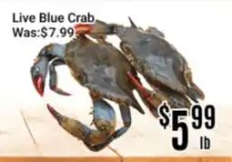 Nations Fresh Foods Live Blue Crab offer