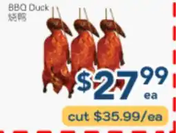 Oceans Fresh Food Market BBQ Duck offer