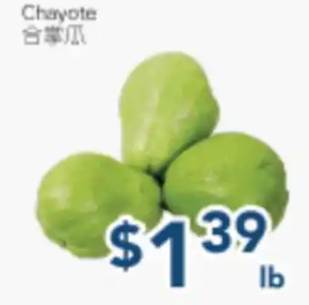 Oceans Fresh Food Market Chayote offer