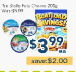 Oceans Fresh Food Market Tre Stelle Feta Cheese offer