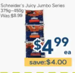 Oceans Fresh Food Market Schneider's Juicy Jumbo Series offer