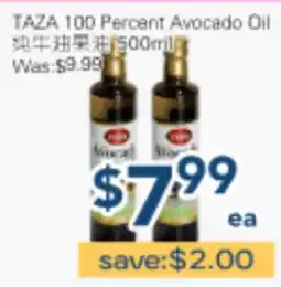 Oceans Fresh Food Market TAZA Avocado Oil offer