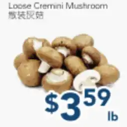 Oceans Fresh Food Market Loose Cremini Mushroom offer