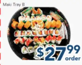 Oceans Fresh Food Market Maki Tray B offer