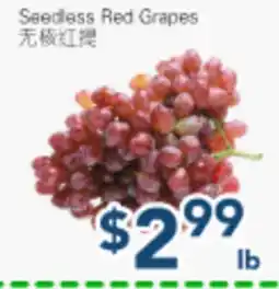 Oceans Fresh Food Market Seedless Red Grapes offer