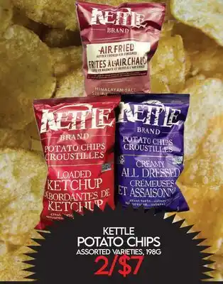 Fiesta Farms KETTLE POTATO CHIPS offer