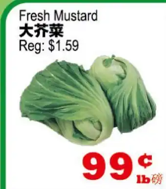 Yuan Ming Supermarket Fresh Mustard offer