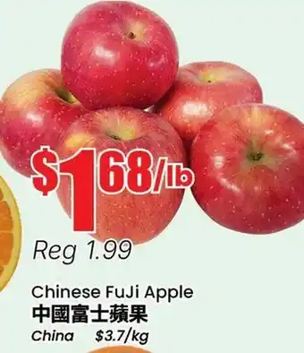 Terra Foodmart Chinese FuJi Apple offer