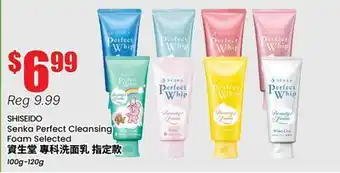 Terra Foodmart SHISEIDO Senka Perfect Cleansing Foam Selected offer