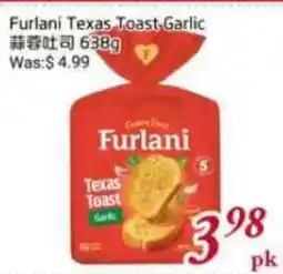 Tone Tai Supermarket Furlani Texas Toast Garlic offer