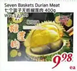 Tone Tai Supermarket Seven Baskets Durian Meat offer