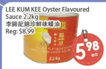 Fresh Palace Supermarket LEE KUM KEE Oyster Flavoured Sauce offer
