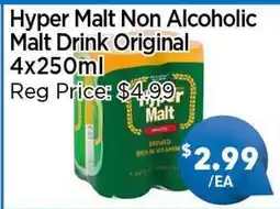 Blue Sky Supermarket Hyper Malt Non Alcoholic Malt Drink Original offer