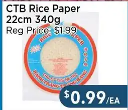 Blue Sky Supermarket CTB Rice Paper offer