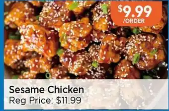Blue Sky Supermarket Sesame Chicken offer