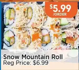 Blue Sky Supermarket Snow Mountain Roll offer