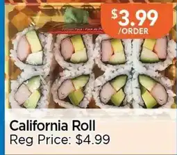 Blue Sky Supermarket California Roll offer