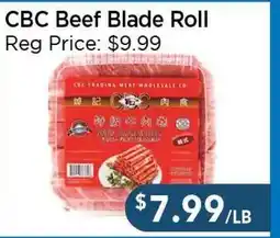 Blue Sky Supermarket CBC Beef Blade Roll offer