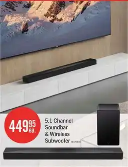 The Brick TCL Q65H 5.1 Channel Soundbar with Wireless Subwoofer offer