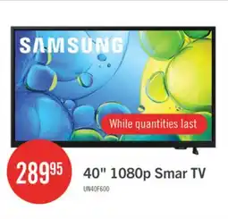 The Brick Samsung 40 Full HD F6000 Smart TV offer