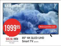 The Brick SAMSUNG 85 Q8F QLED AI 4K UHD Smart Tizen OS TV (QN85Q8FAAFXZC) - 2025 Model offer