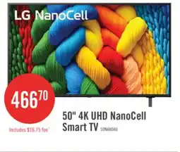 The Brick LG 50 NANO80 LED 4K UHD Smart webOS TV (50NANO80AUA.ACC) - 2025 Model offer