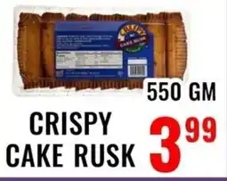 Mega Sanjha Punjab Grocery Store Crispy cake rusk offer