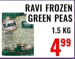 Mega Sanjha Punjab Grocery Store Ravi frozen green peas offer
