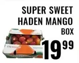 Mega Sanjha Punjab Grocery Store Super sweet haden mango box offer