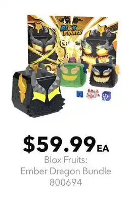 GameStop Blox Fruits: Ember Dragon Bundle offer
