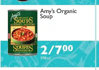 Choices Market Amy's Organic Soup offer