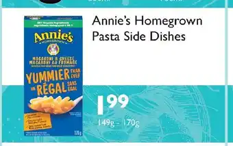 Choices Market Annie's Homegrown Pasta Side Dishes offer
