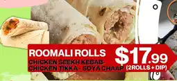 Big Bazaar Canada Roomali rolls offer