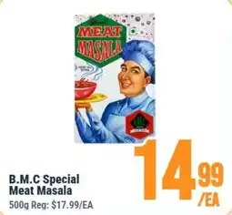 United Supermarket B.M.C Special Meat Masala offer